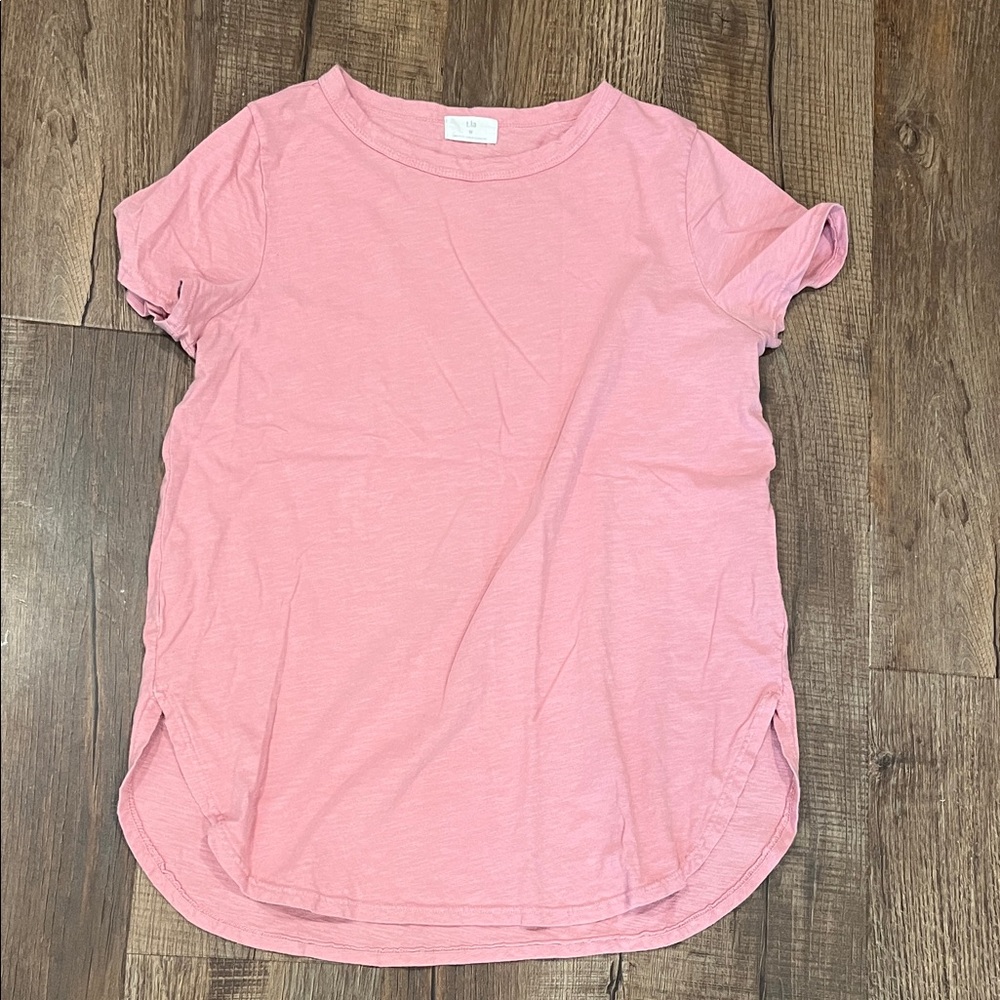 Anthropologie t. LA Pink Tunic Top Medium